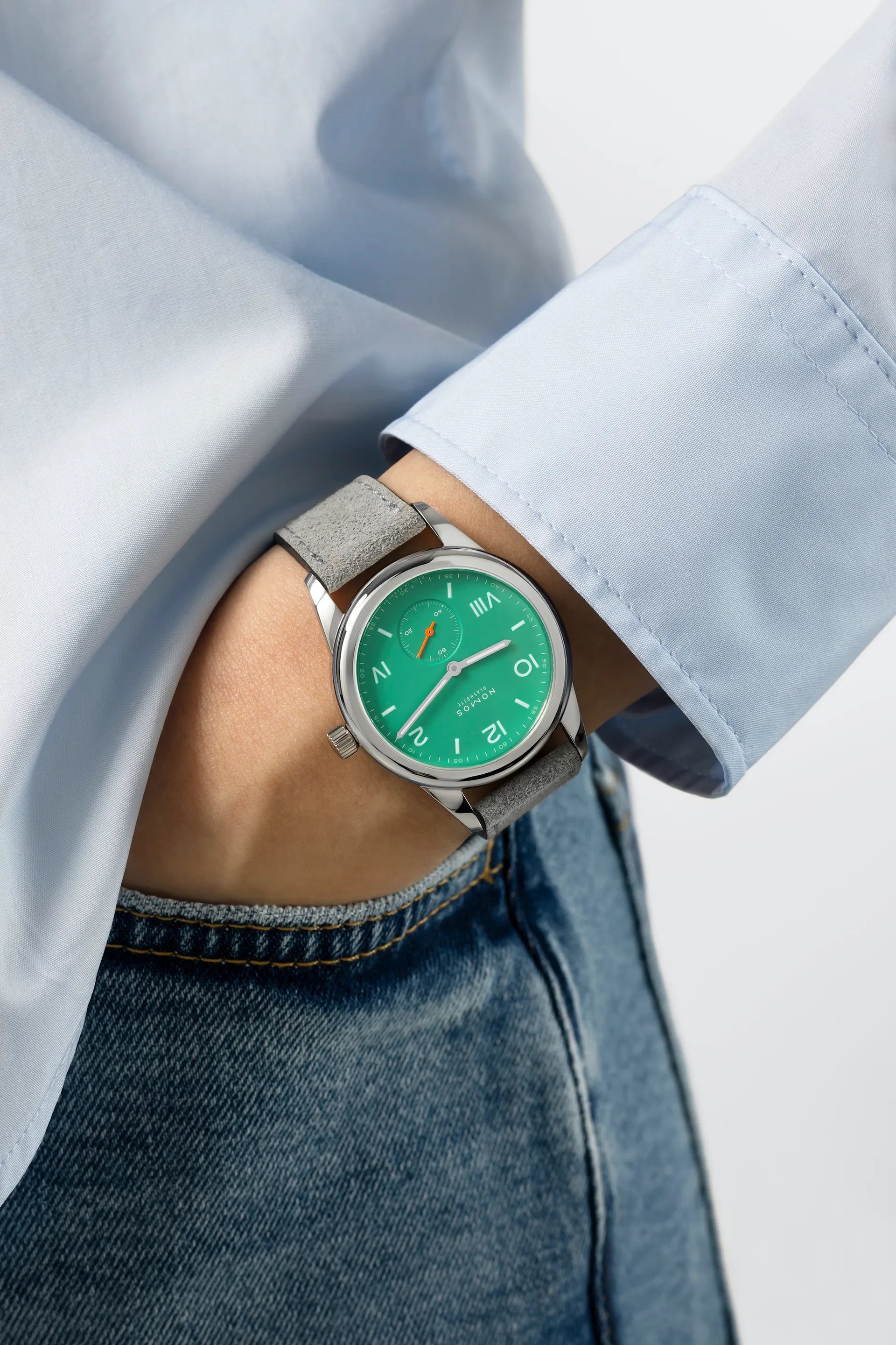 NOMOS Glashütte Club Campus Electric Green 36mm | 715