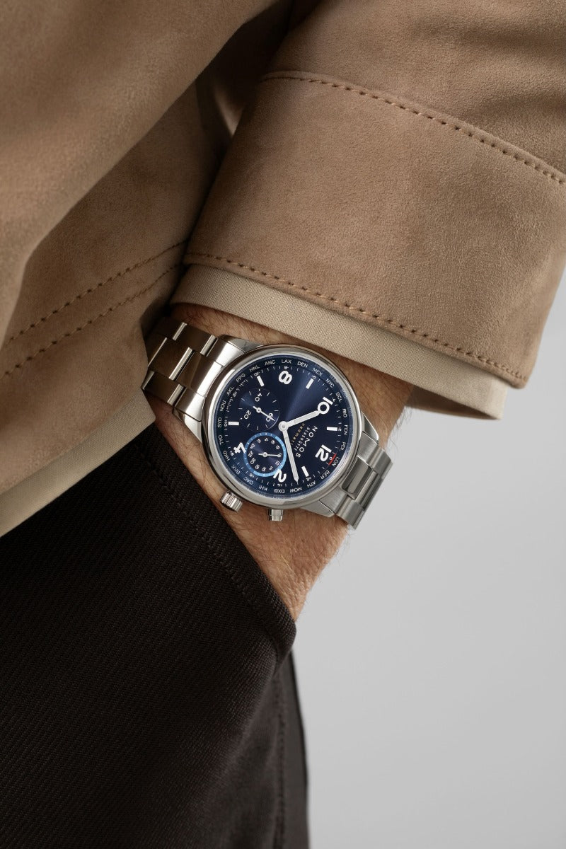 CLUB SPORT NEOMATIK WORLDTIMER BLUE | 790 | 40mm