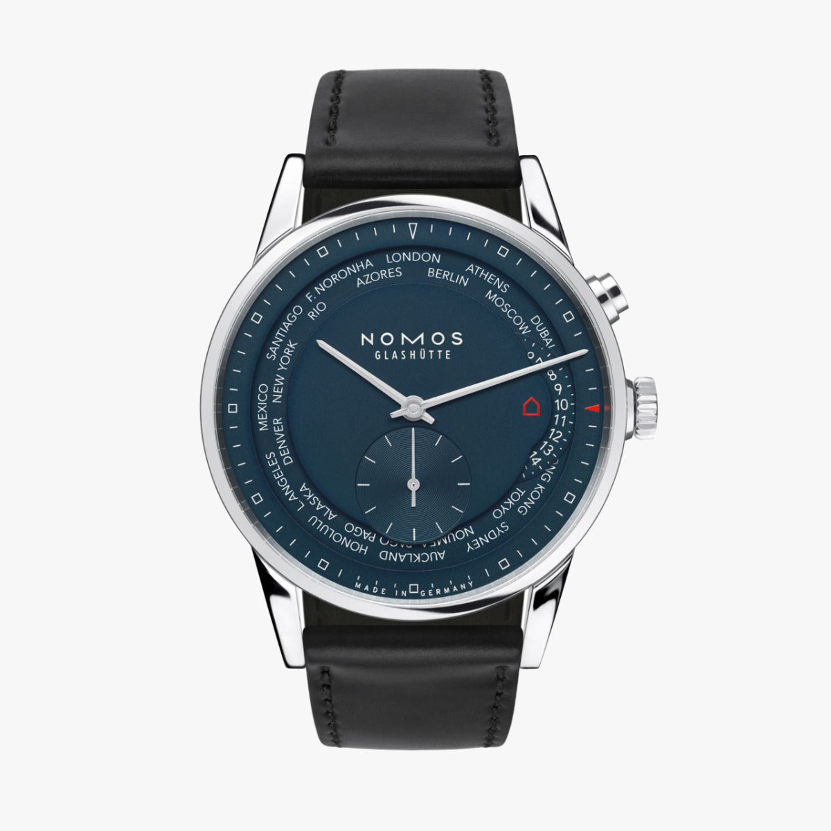 NOMOS Zurich World Time 40mm | Midnight Blue | 807