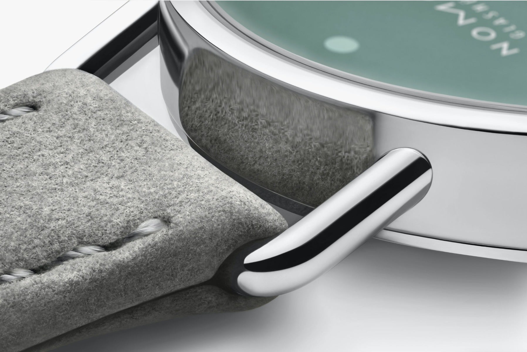 Nomos Glashutte Metro Sage 33mm | 1124