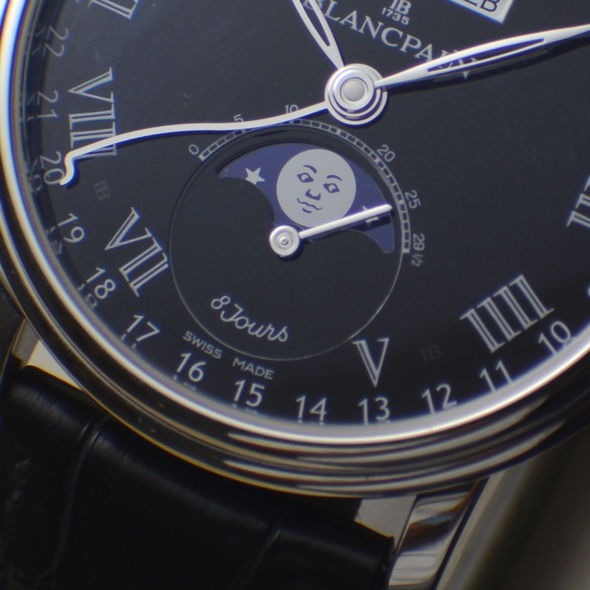 Limited Edition | Blancpain Villeret Complete Calendar 40mm | 6639-3437-55B