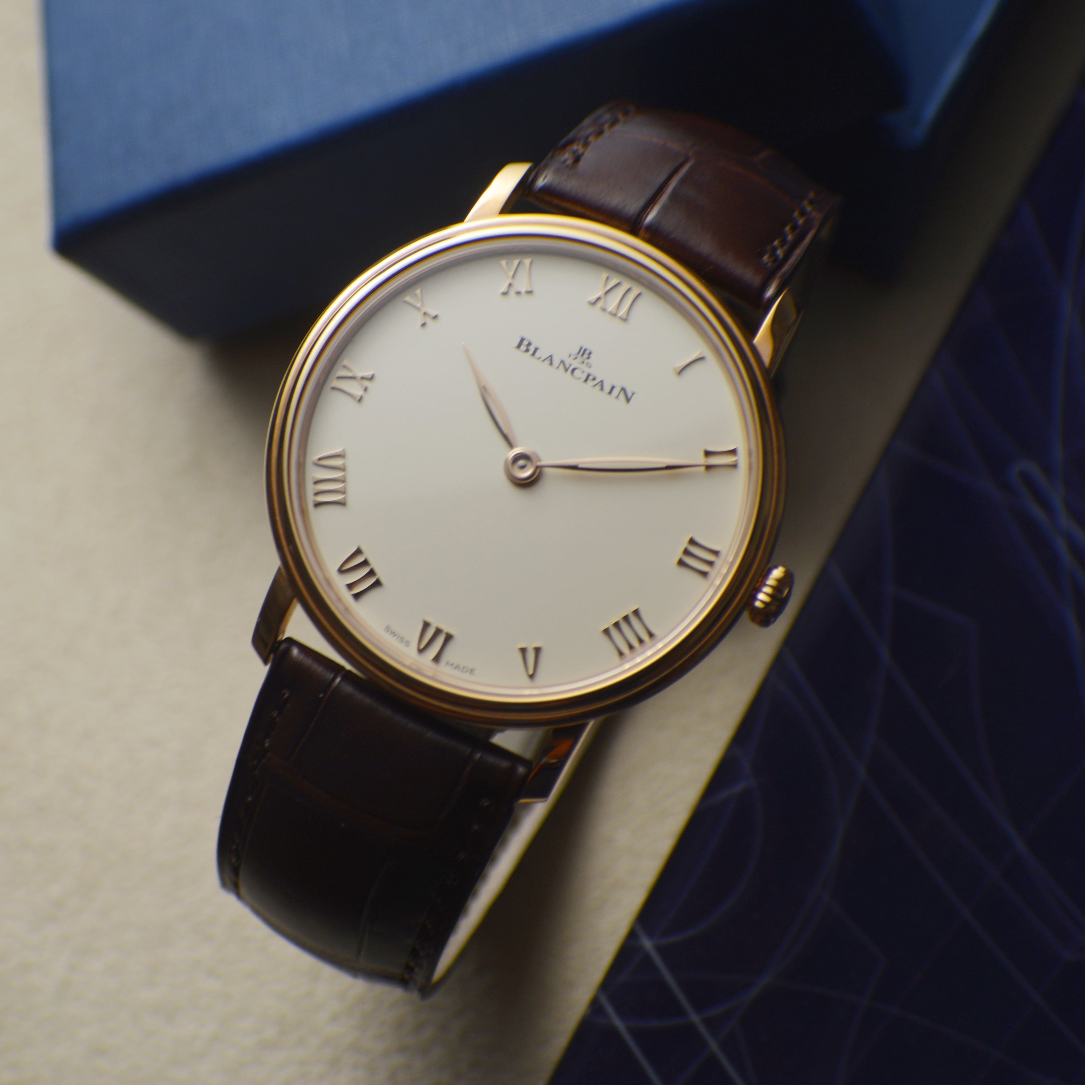 Blancpain Villeret 8 Days | 40mm | 6605-3642-55B
