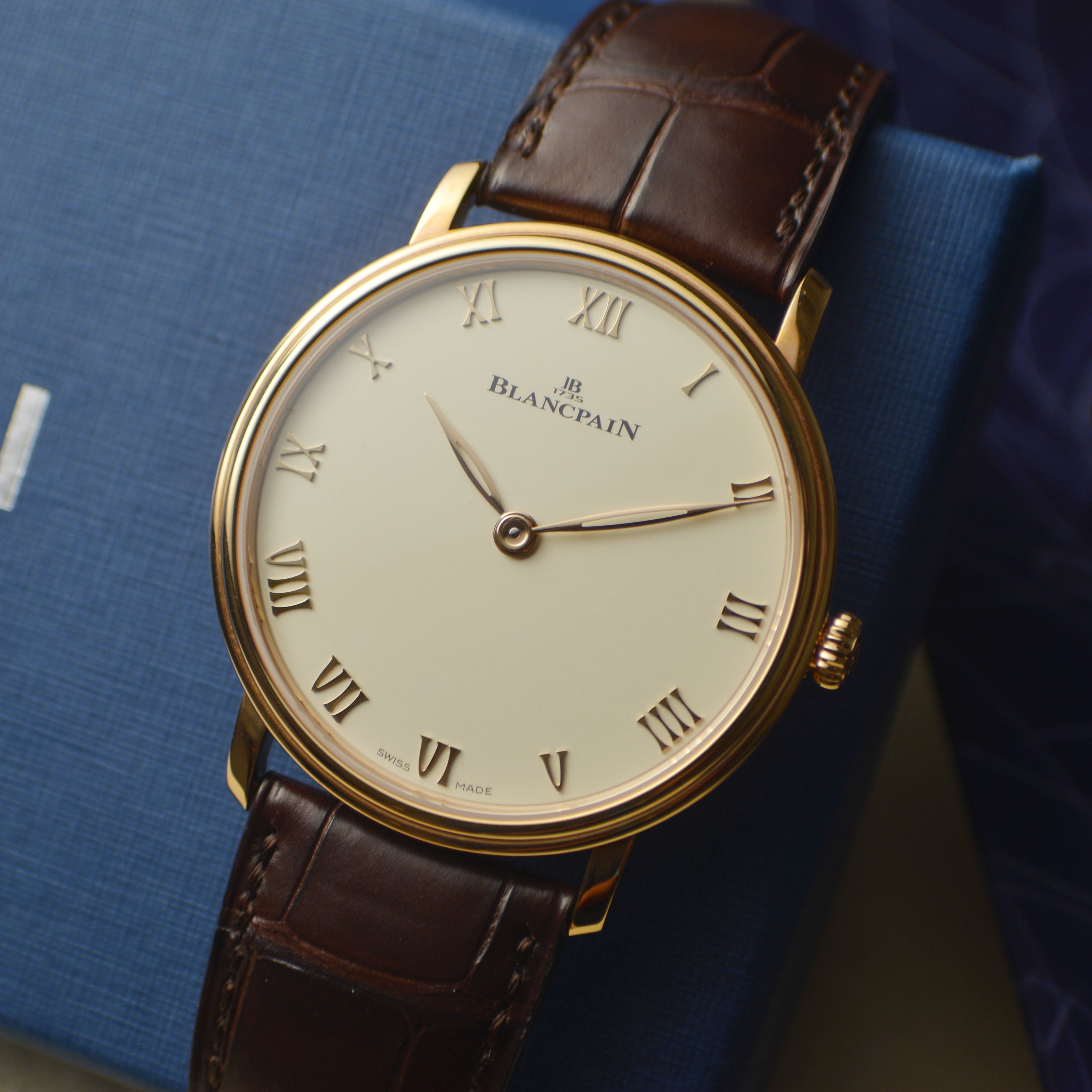 Blancpain Villeret 8 Days | 40mm | 6605-3642-55B
