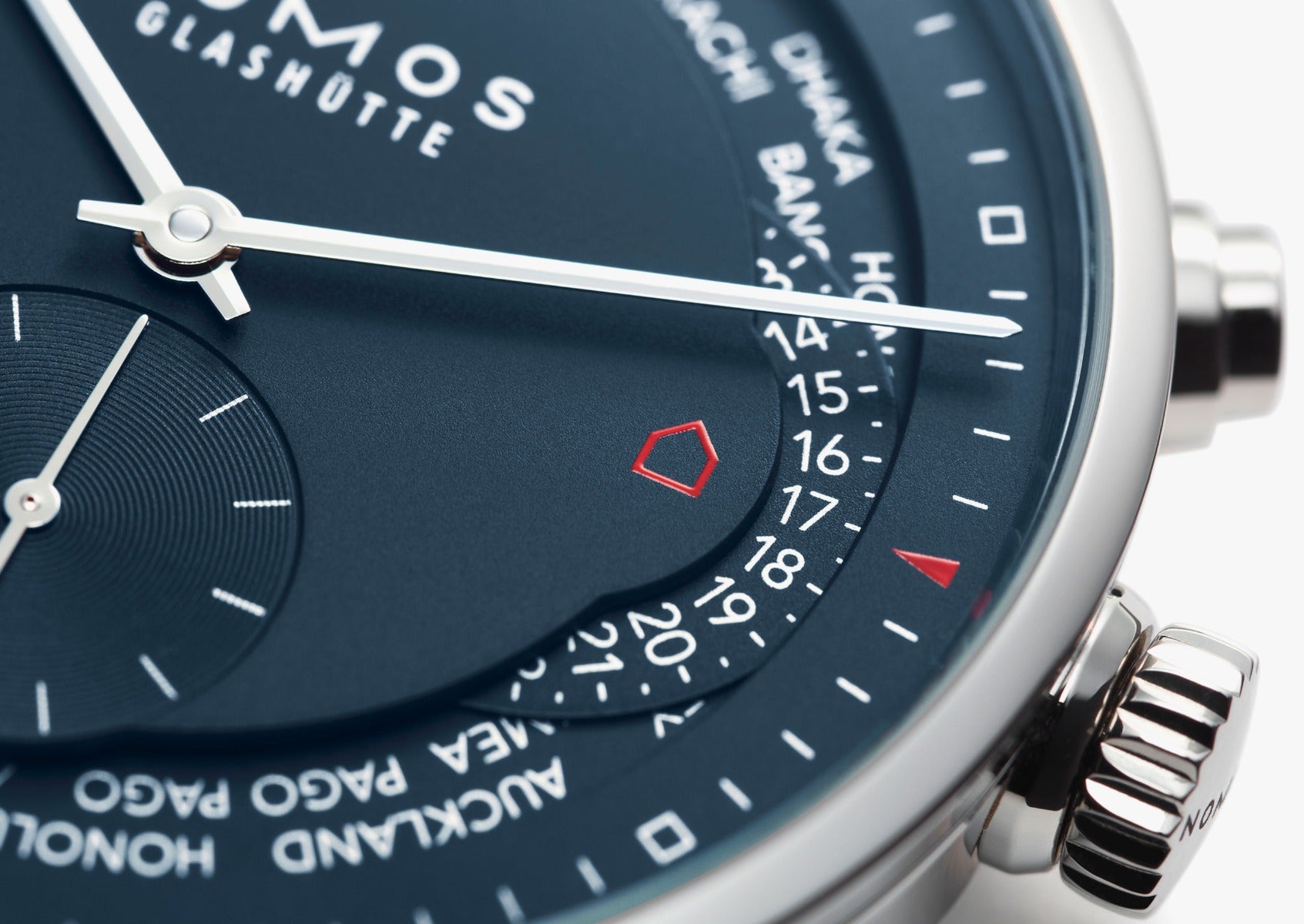 NOMOS Zurich World Time 40mm | Midnight Blue | 807