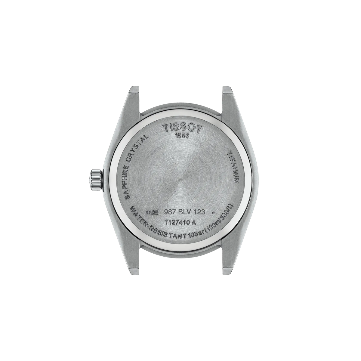 Tissot Gentleman Quartz 40mm in Titanium T1274104404100