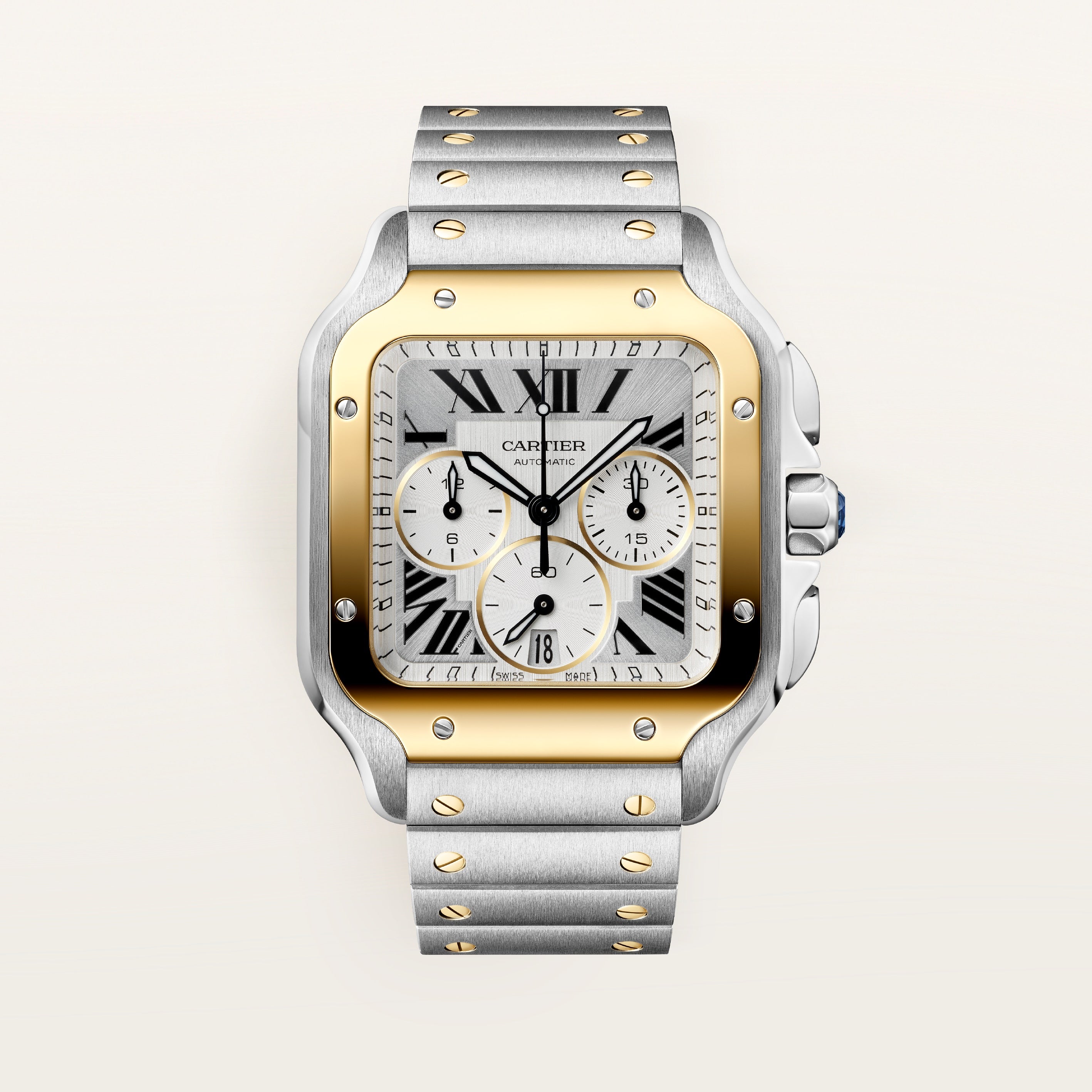 Santos de Cartier Chronograph | W2SA0035 | Steel & Gold