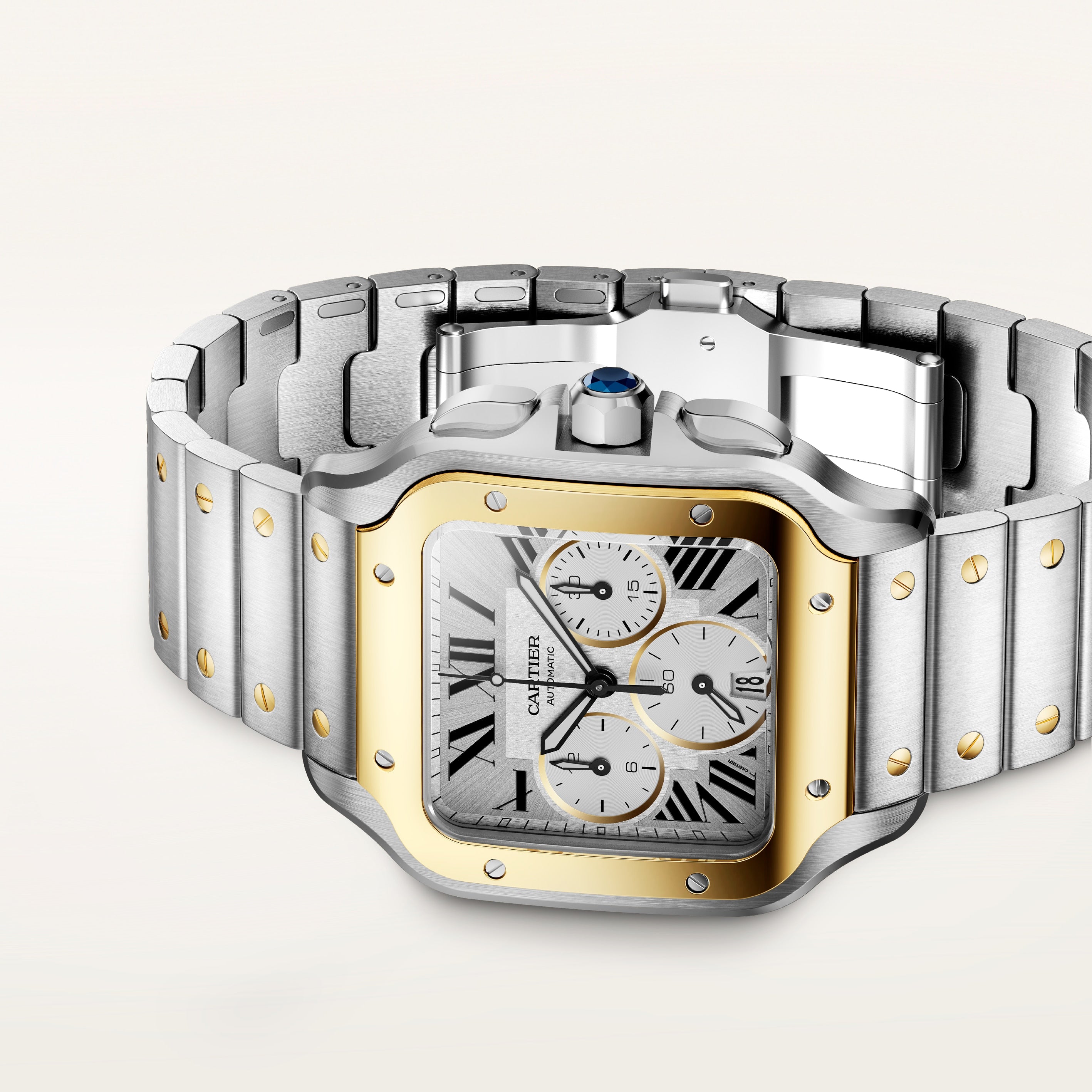 Santos de Cartier Chronograph | W2SA0035 | Steel & Gold
