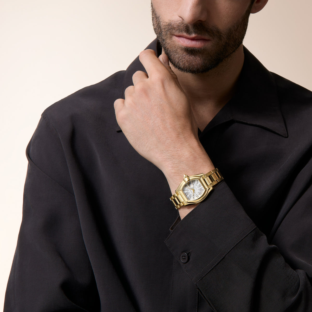 Cartier Roadster Medium Model in Yellow Gold Automatic WGRD0011