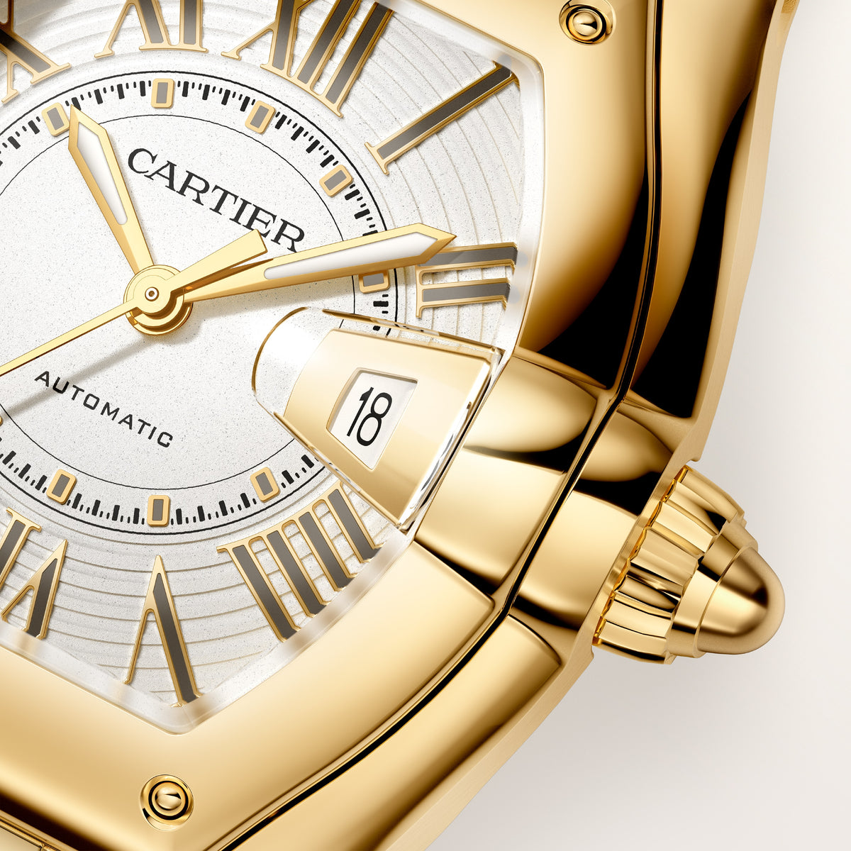 Cartier Roadster Medium Model in Yellow Gold Automatic WGRD0011