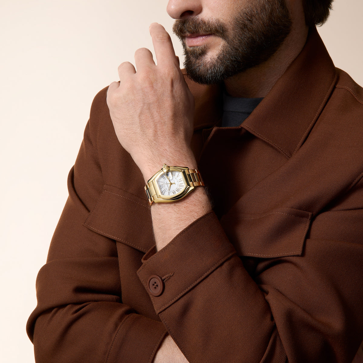 Cartier Roadster Large Model in Yellow Gold Automatic WGRD0012