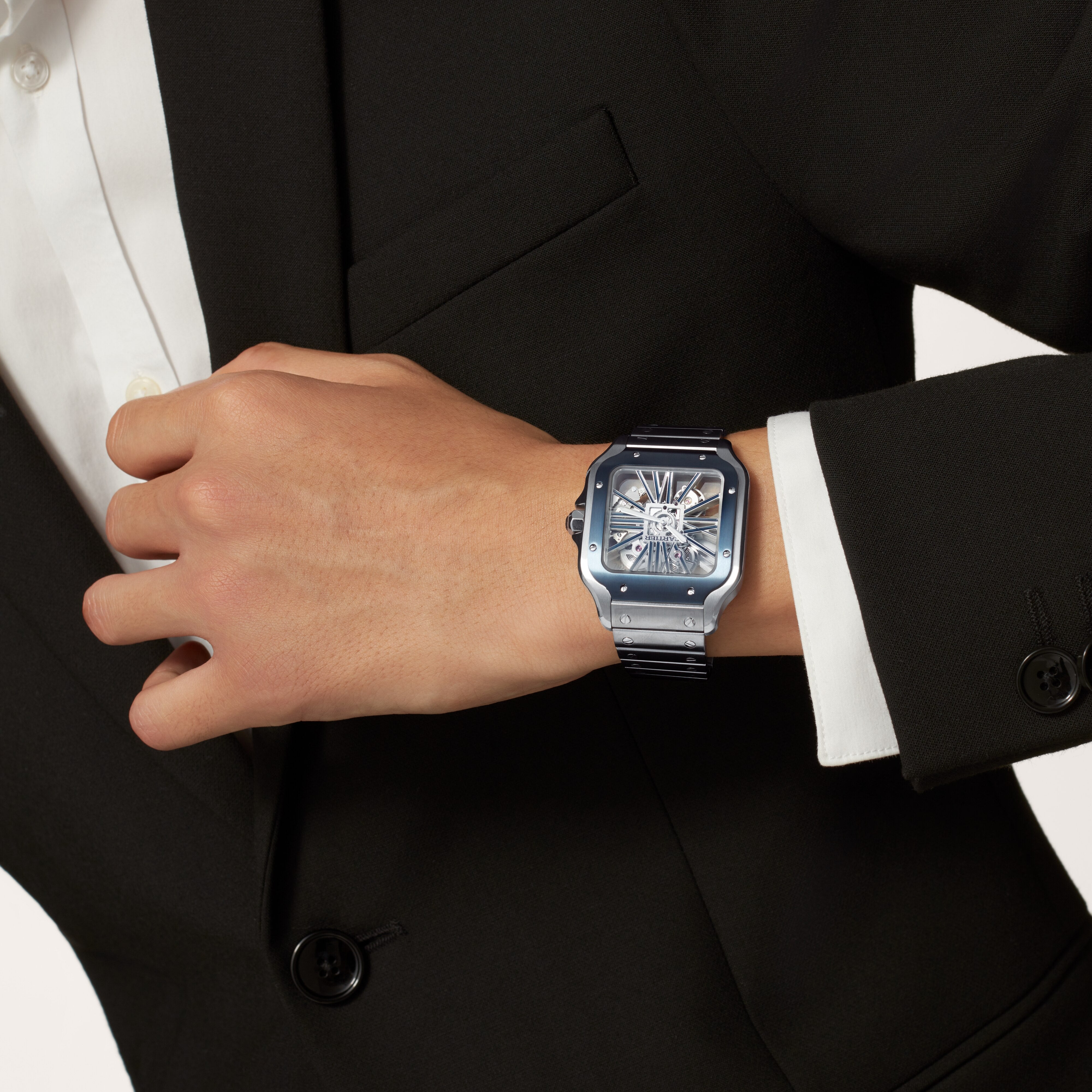Santos de Cartier Skeleton | Large Model | WHSA0026