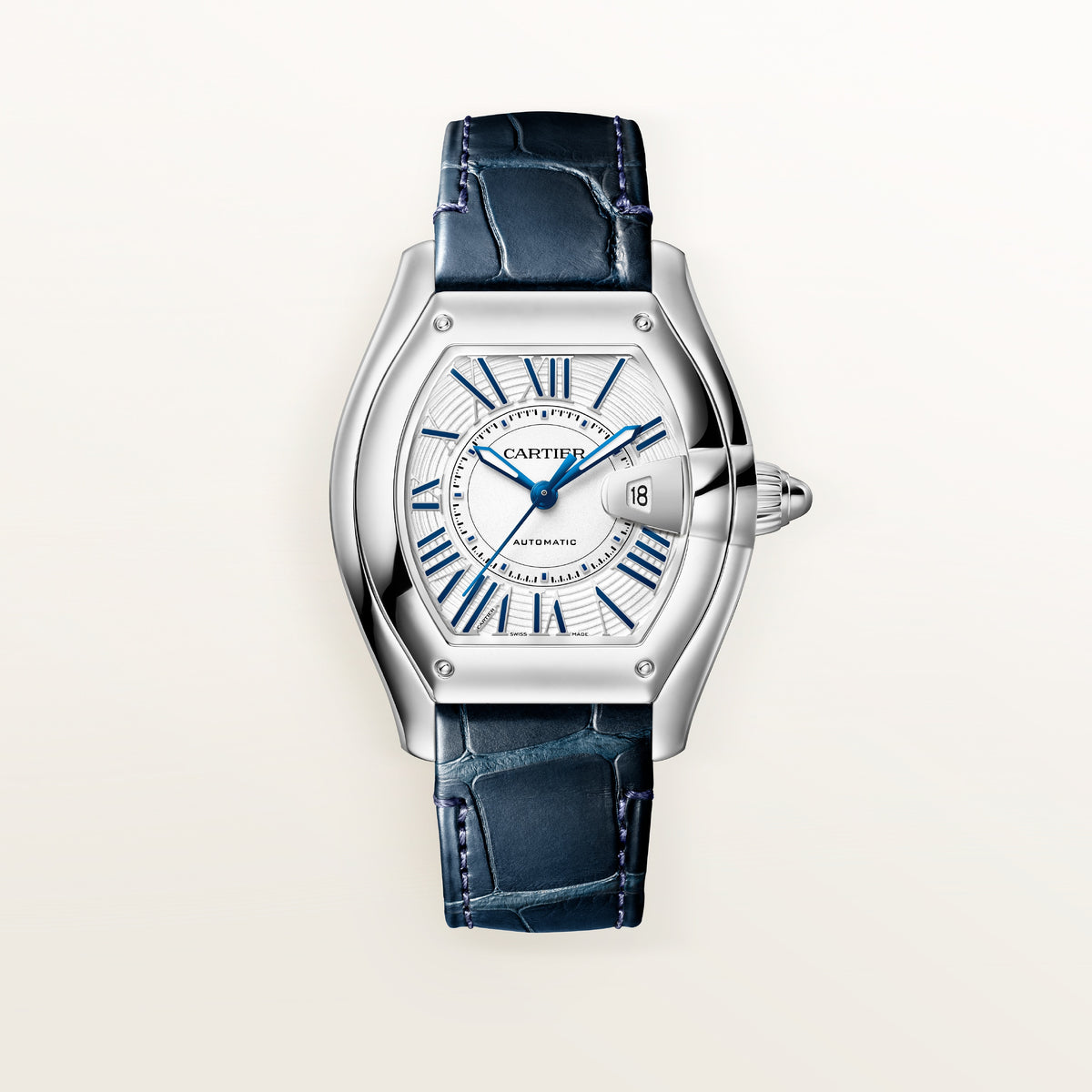 Cartier Roadster Medium Model in Stainless Steel Automatic WSRD0019