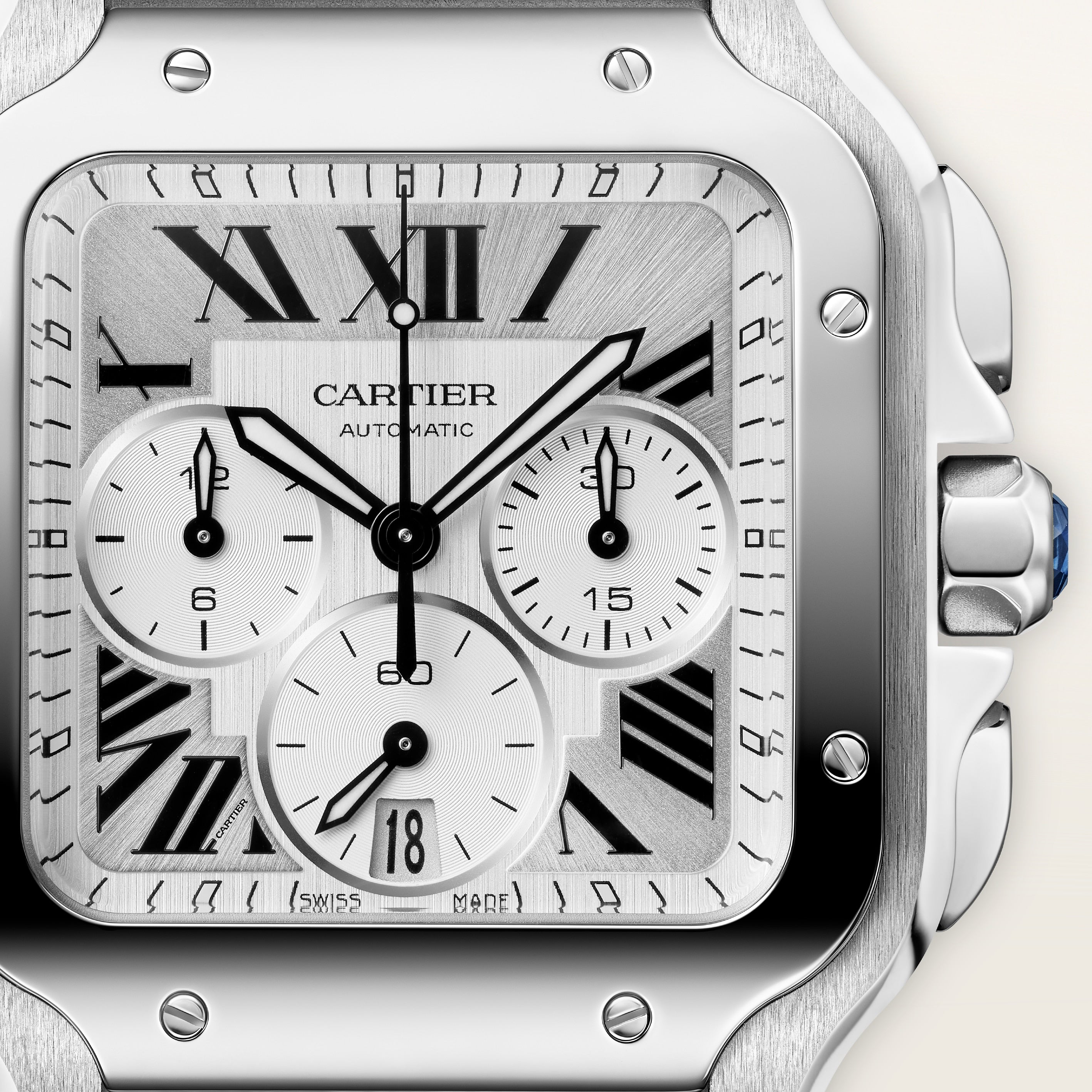 Santos de Cartier Chronograph | WSSA0083