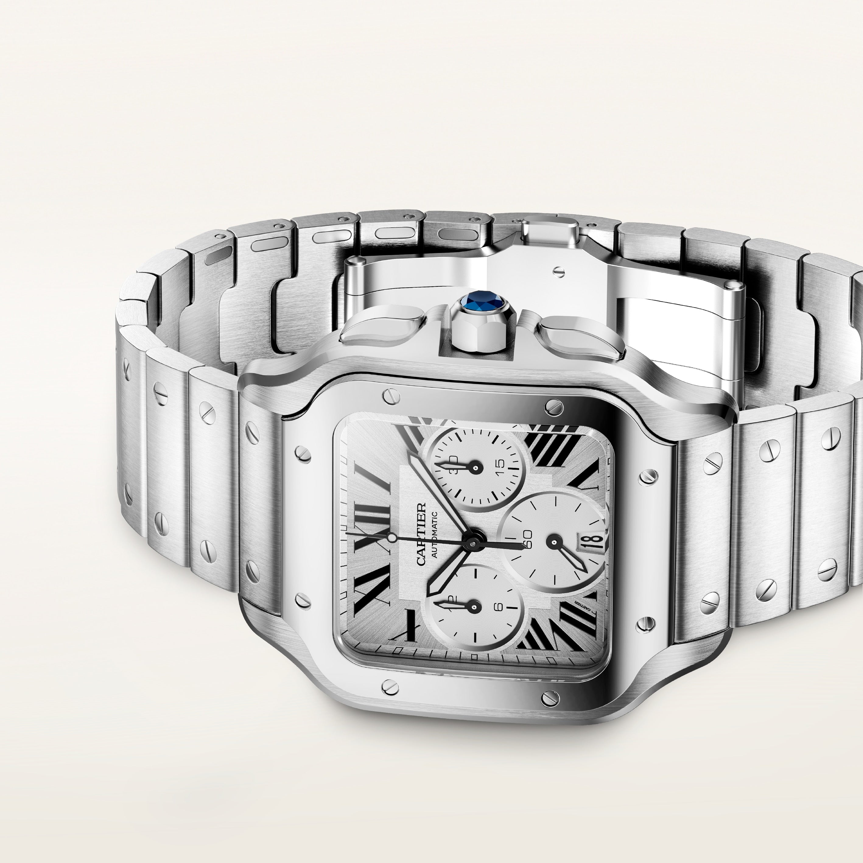Santos de Cartier Chronograph | WSSA0083