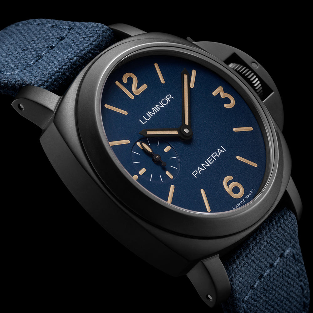 Panerai Luminor 42mm in DLC coated Stainless Steel PAM 1714