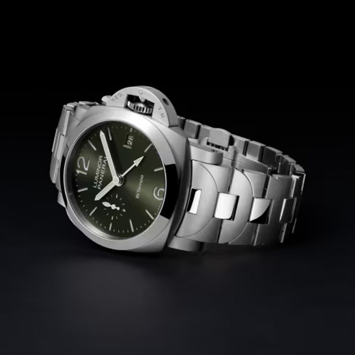 Panerai Luminor Quaranta BiTempo 40mm in Stainless Steel Automatic PAM 1640