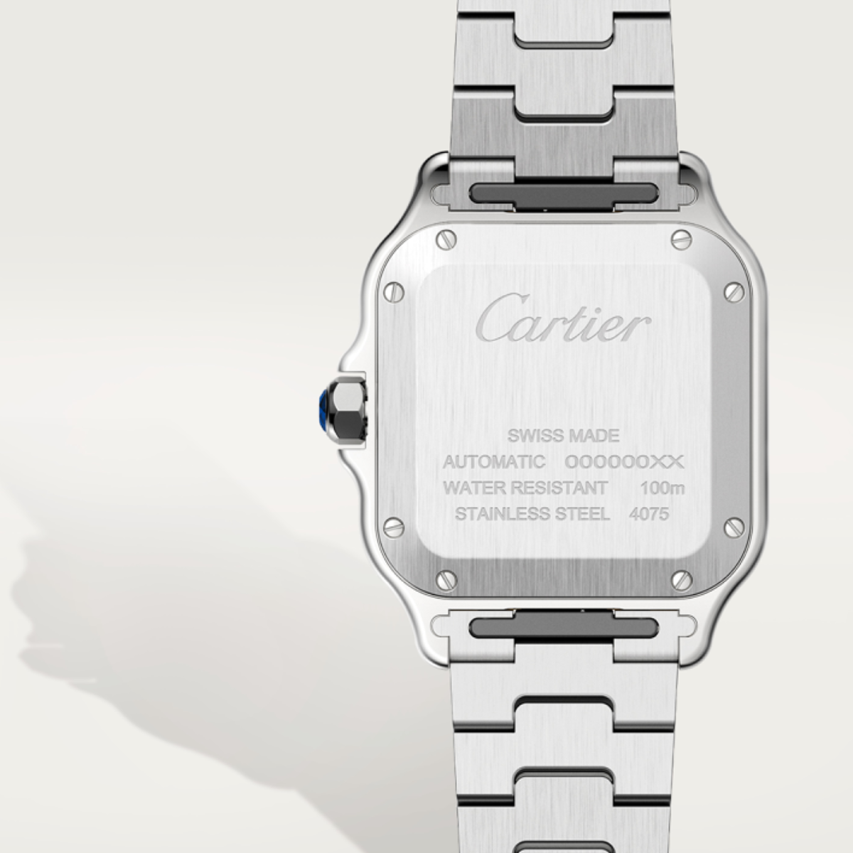 Cartier Santos Medium Model | Steel and Yellow Gold | W2SA0016
