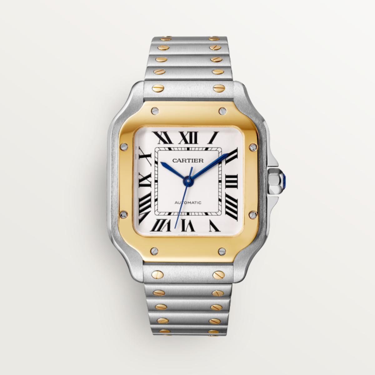 Cartier Santos Medium Model | Steel and Yellow Gold | W2SA0016