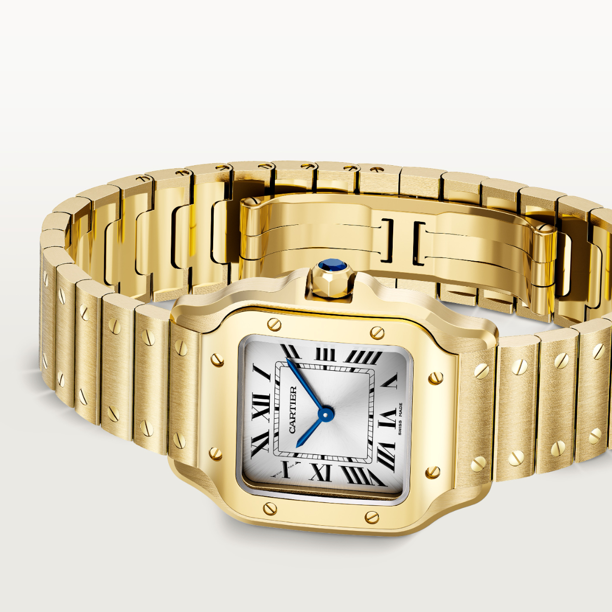Santos de Cartier Small Model | 18ct Yellow Gold | WGSA0107
