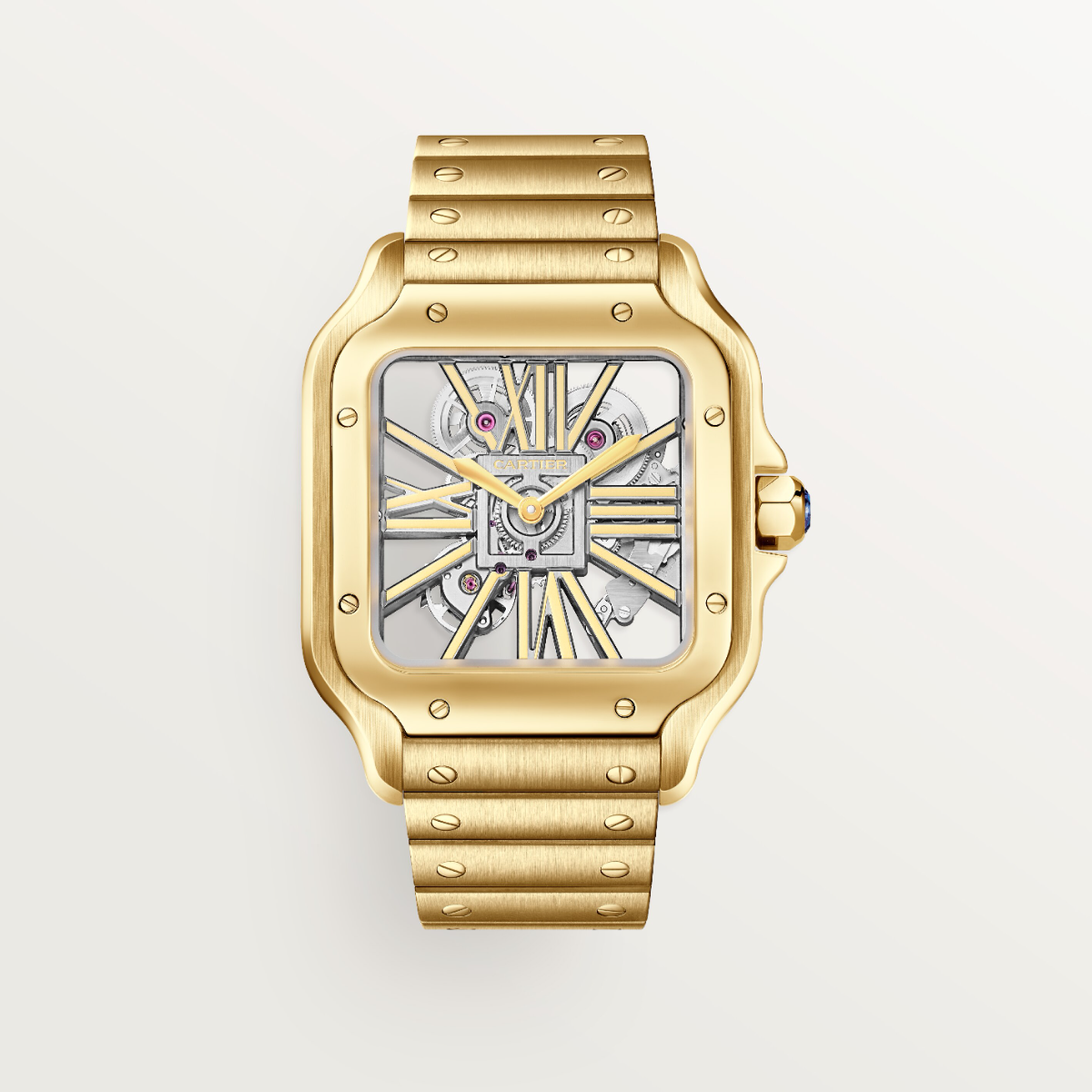 Santos de Cartier Skeleton Large Model | WHSA0042