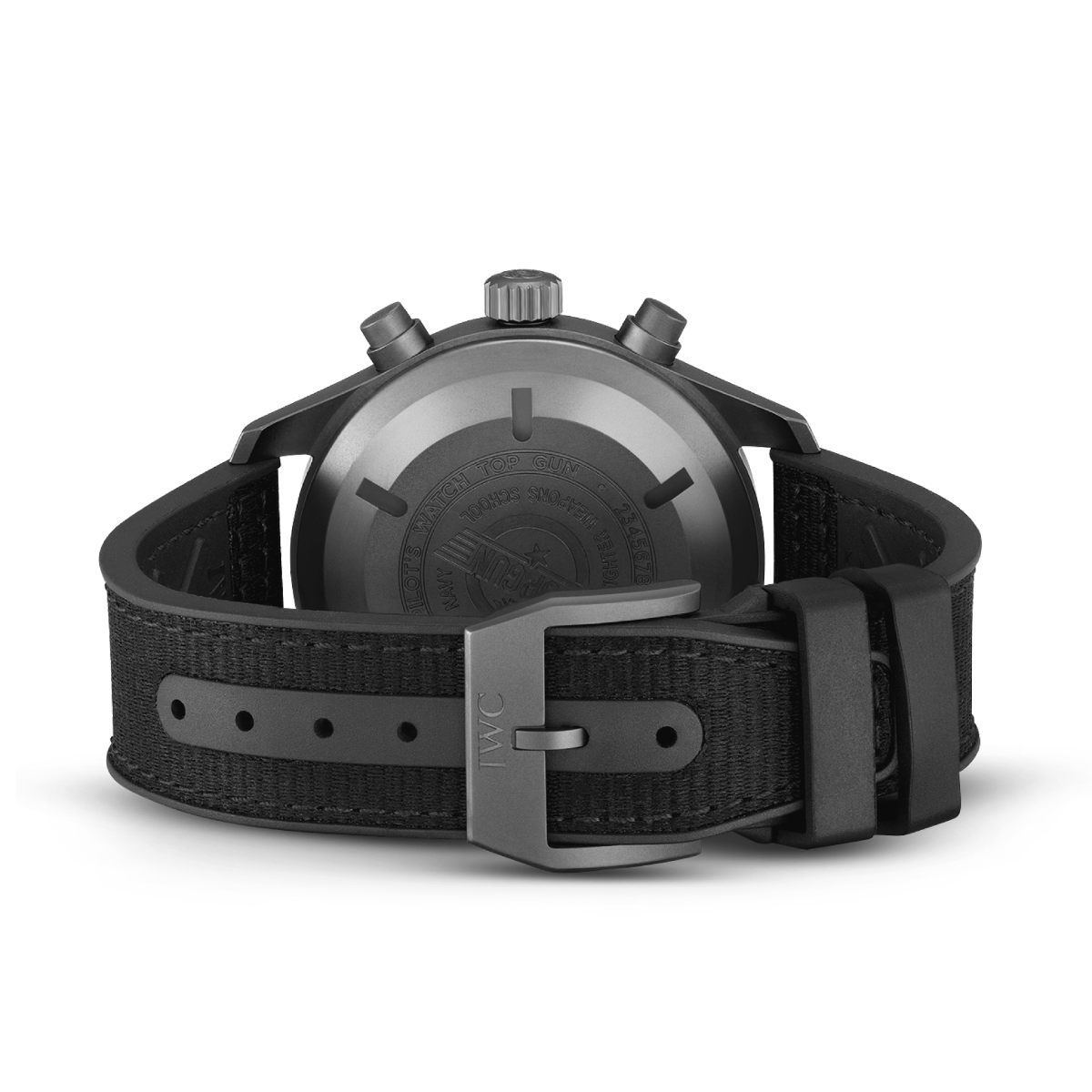 IWC Pilot's Watch Double Chronograph Top Gun 44mm | CERATANIUM® | IW371815