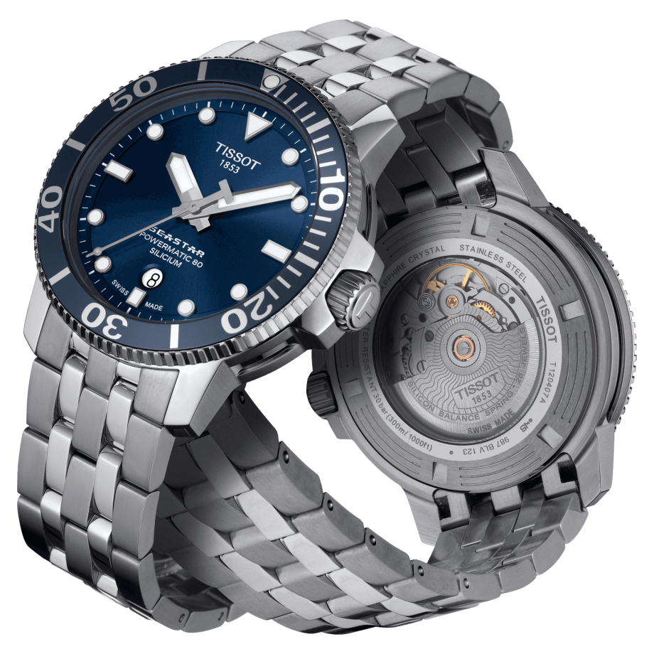 Tissot Seastar 1000 Powermatic 80 Silicium | T1204071104101