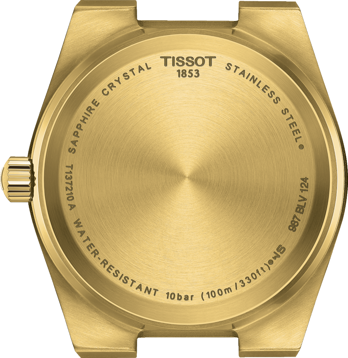 Tissot PRX Quartz 35mm Stainless Steel With PVD coating - T1372103302100