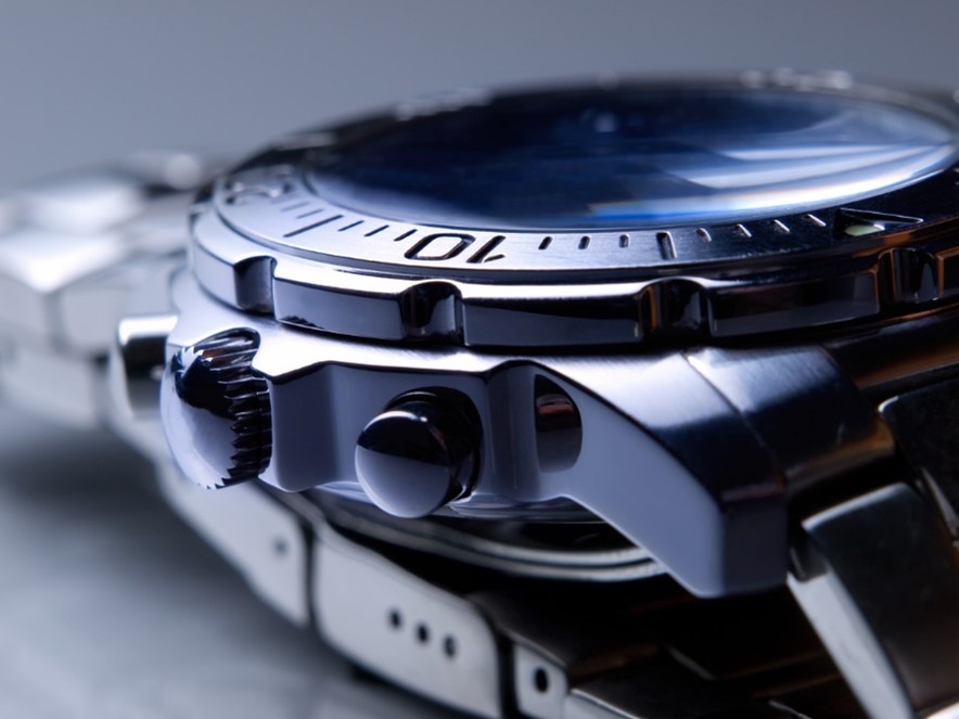 Close-up of a watch
