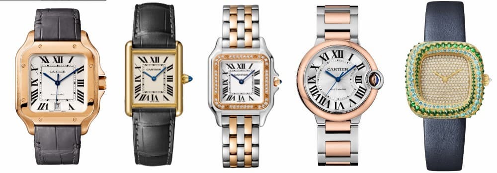 The Top 5 Cartier Watches