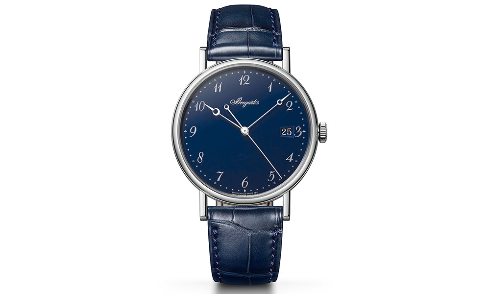 Breguet Classique 5177 Grand Feu Blue Enamel