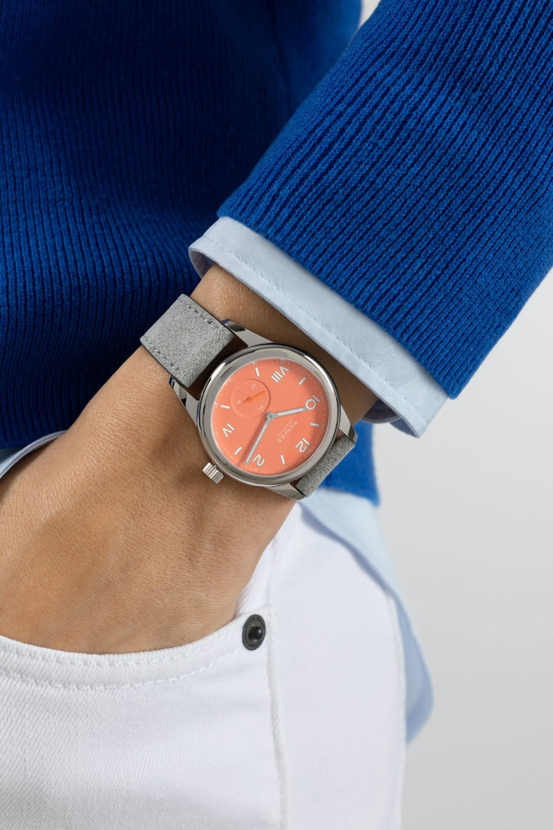 Nomos Glashutte Club Sport Cream coral 36mm | 714