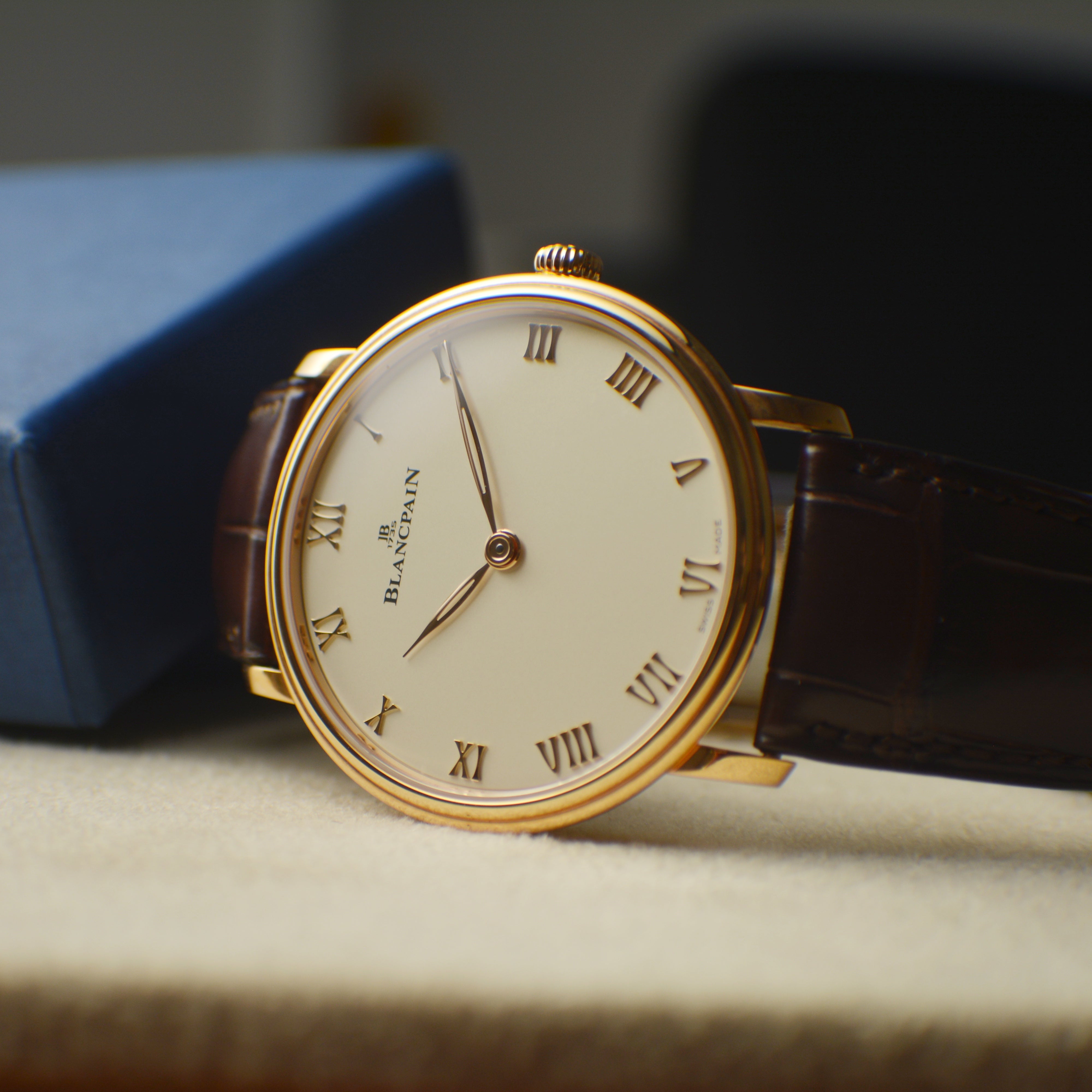 Blancpain Villeret 8 Days | 40mm | 6605-3642-55B
