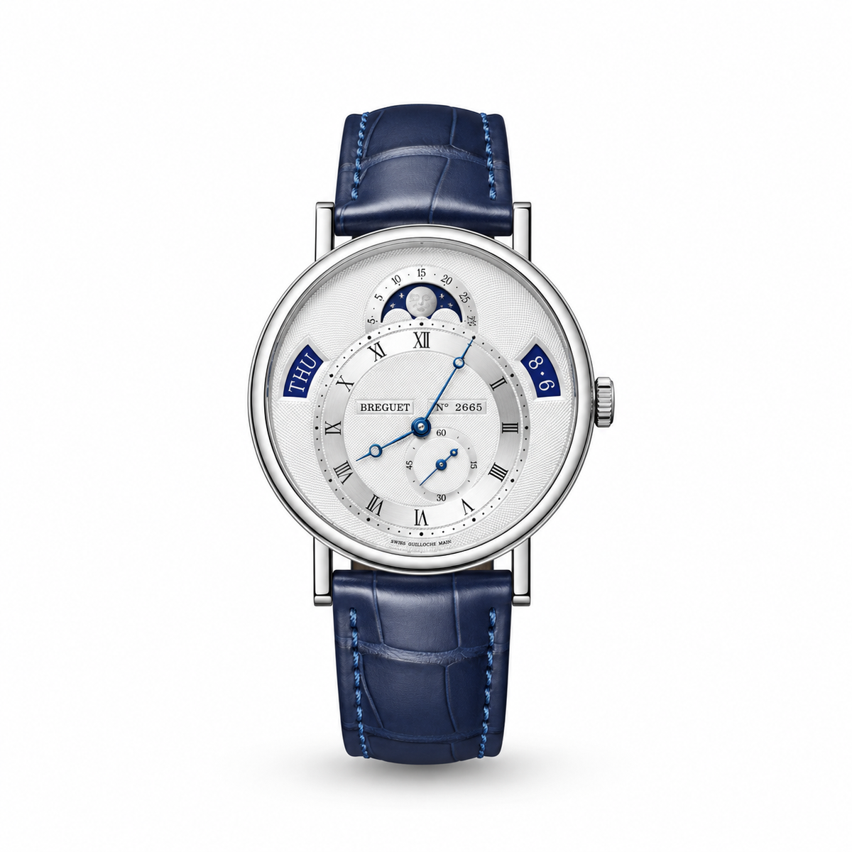 Breguet Classique Calendrier in 18ct White Gold 39mm 7337BB/12/9VU