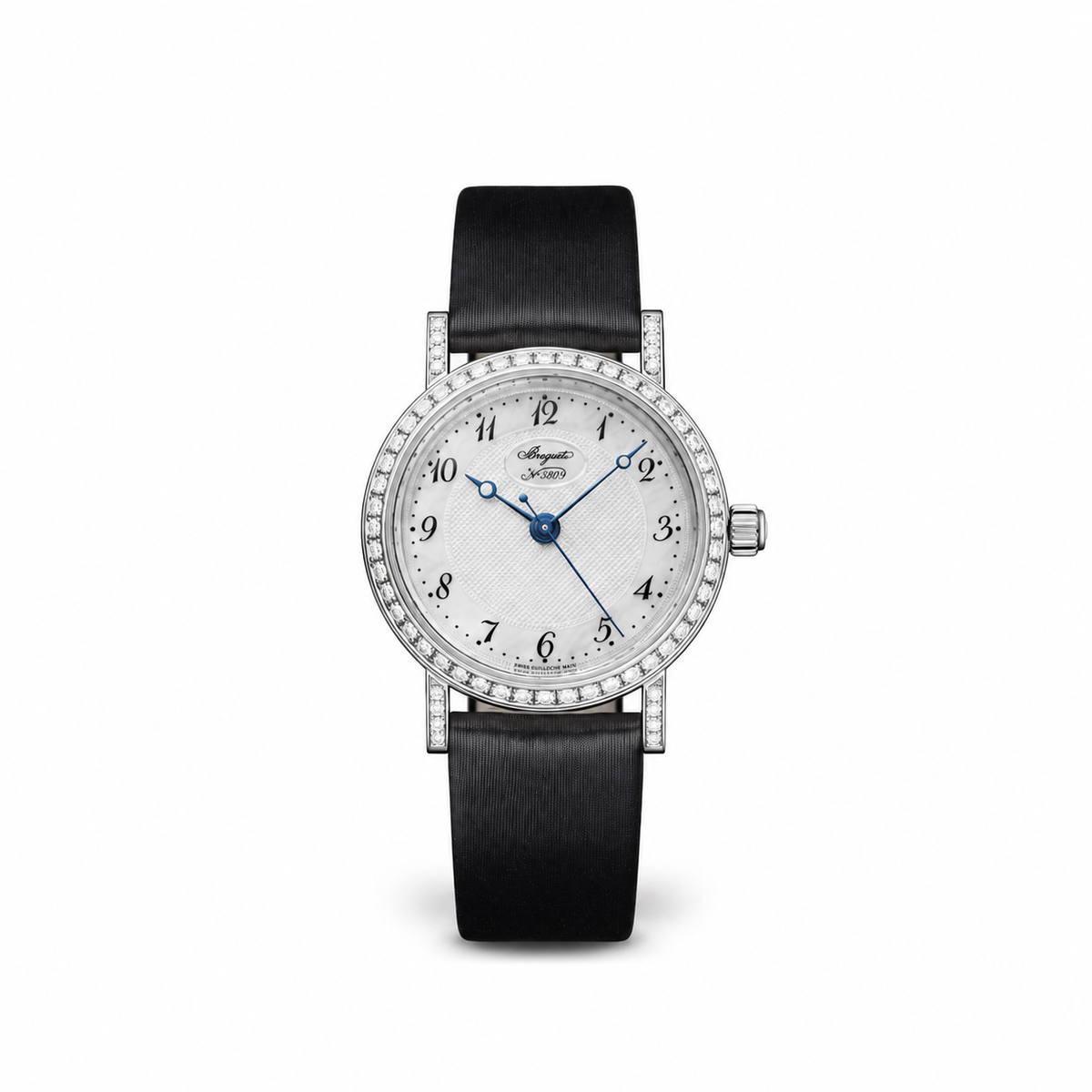 Breguet Classique in 18ct White Gold with Diamonds 30mm Automatic 8068BB/59/764 DD00