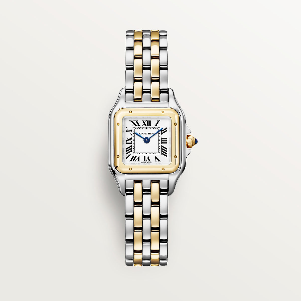 Panthère De Cartier Small Model in Steel and 18ct Yellow Gold Quartz W2PN0018