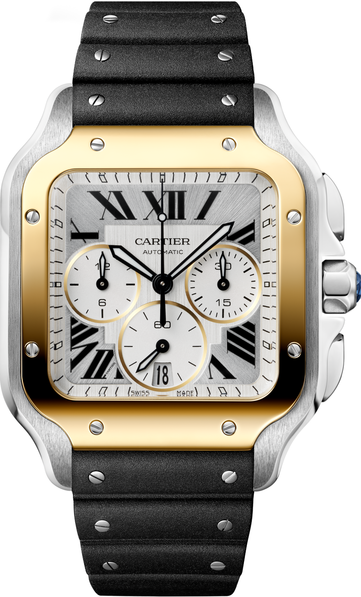 Santos de Cartier Chronograph | W2SA0035 | Steel & Gold