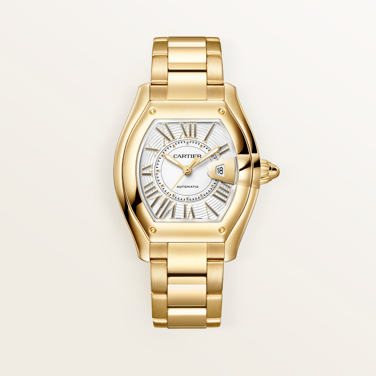 Cartier Roadster Medium Model in Yellow Gold Automatic WGRD0011