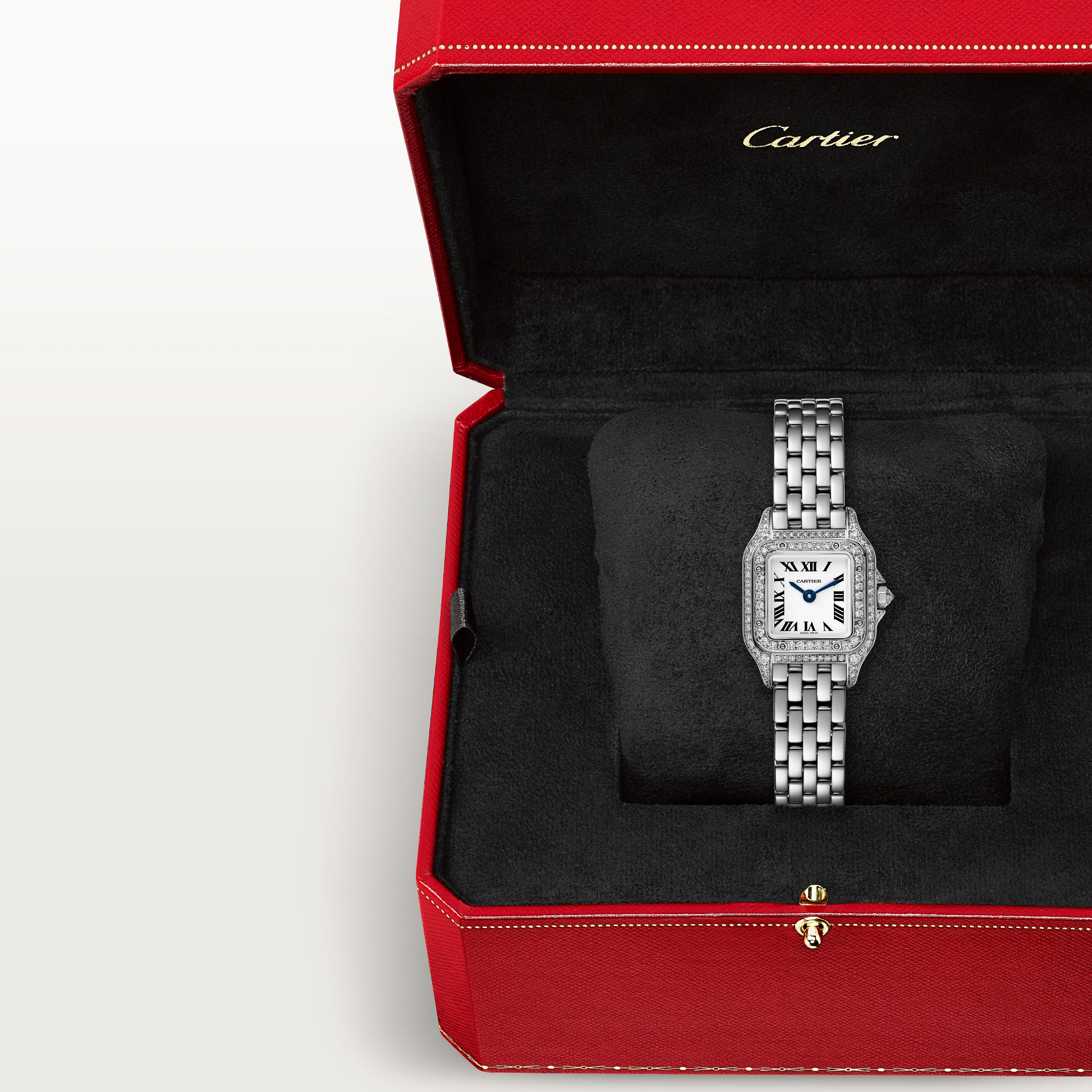 Panthère de Cartier Mini Model 18ct White Gold Quartz - WJPN0070