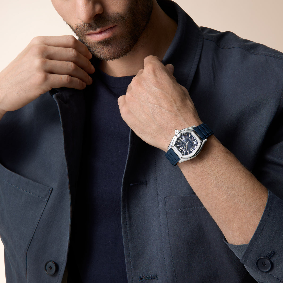 Cartier Roadster Large Model in Stainless Steel Automatic WSRD0014