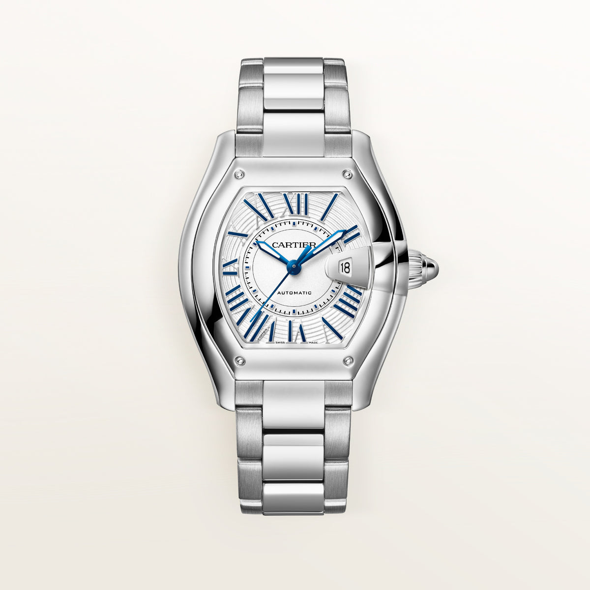 Cartier Roadster Medium Model in Stainless Steel Automatic WSRD0019