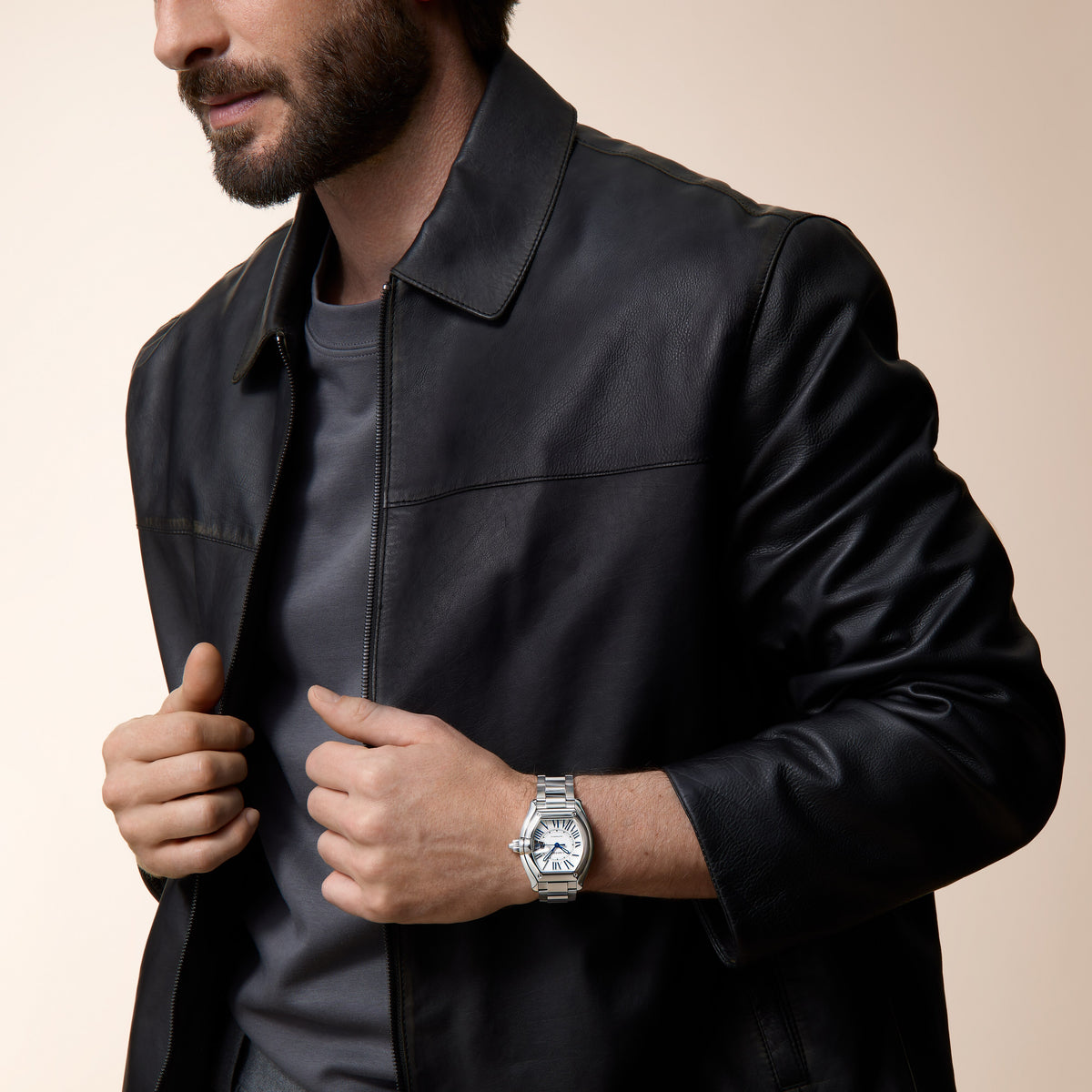 Cartier Roadster Large Model in Stainless Steel Automatic WSRD0020
