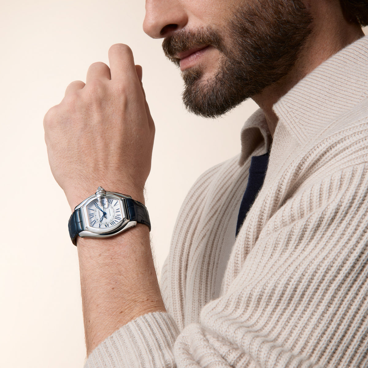 Cartier Roadster Large Model in Stainless Steel Automatic WSRD0020