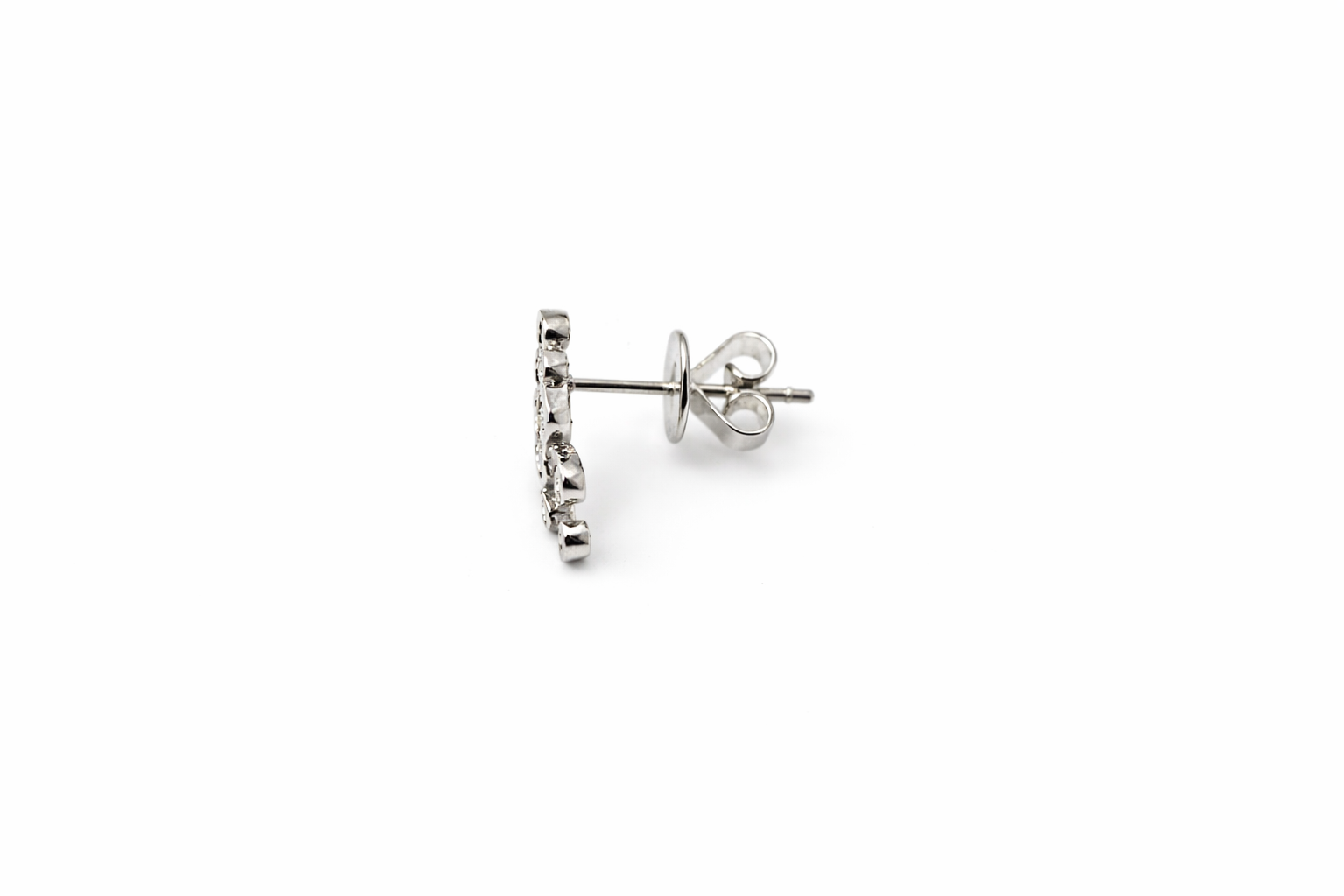 Diamond Drop Earrings "Grapes" | 18ct White Gold | HM25619