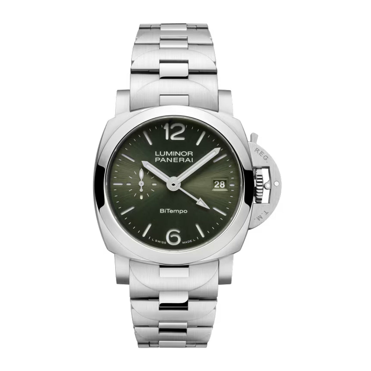 Panerai Luminor Quaranta BiTempo 40mm in Stainless Steel Automatic PAM 1640