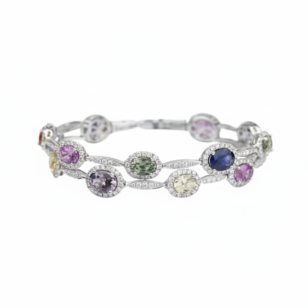Cropped sapphire bracelet image