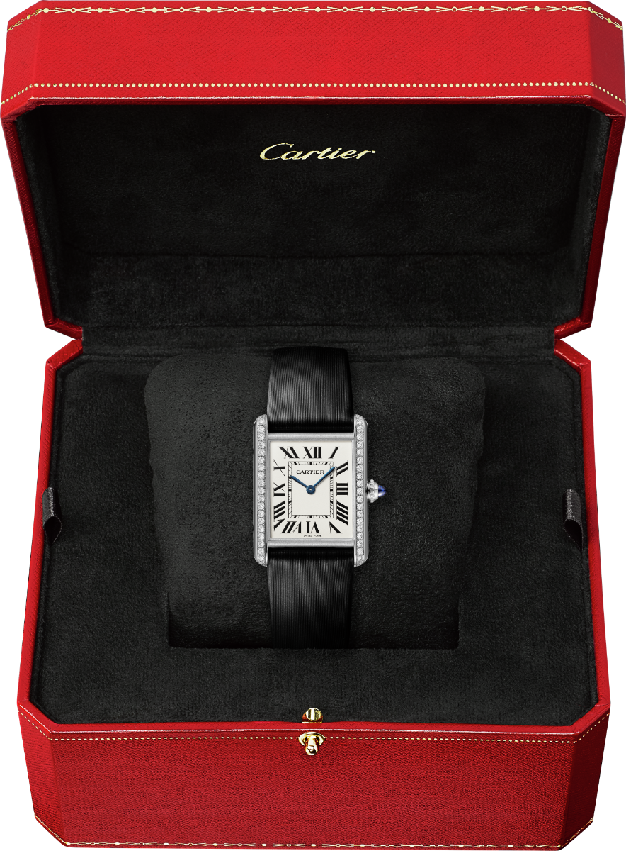 Tank Must De Cartier Large Model | Diamonds |W4TA0017