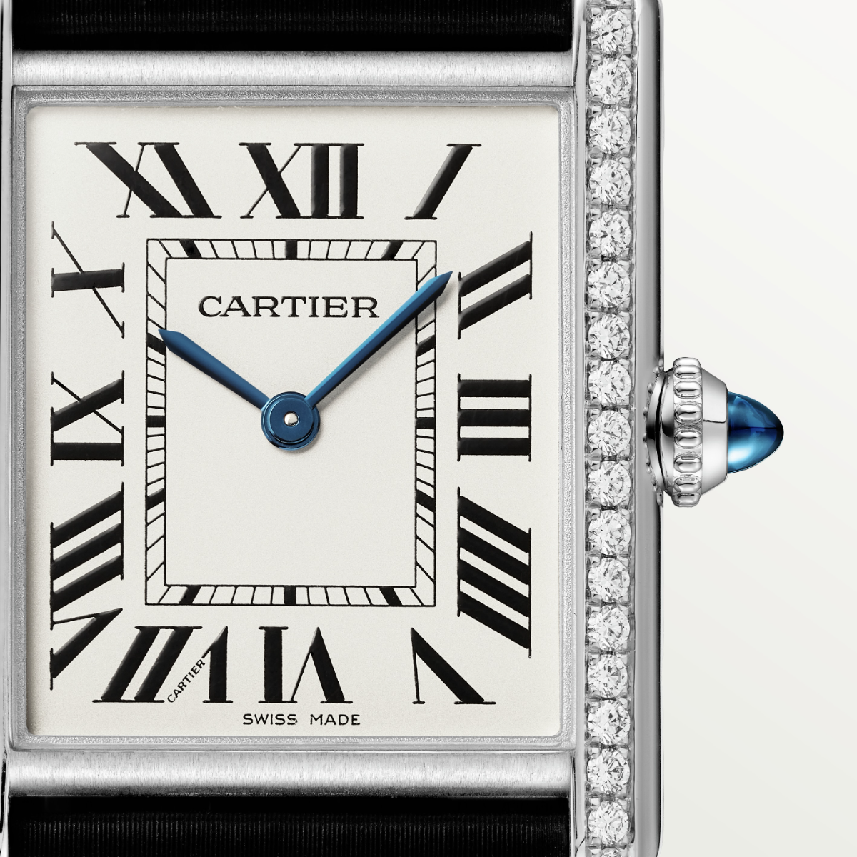 Tank Must De Cartier Large Model | Diamonds |W4TA0017