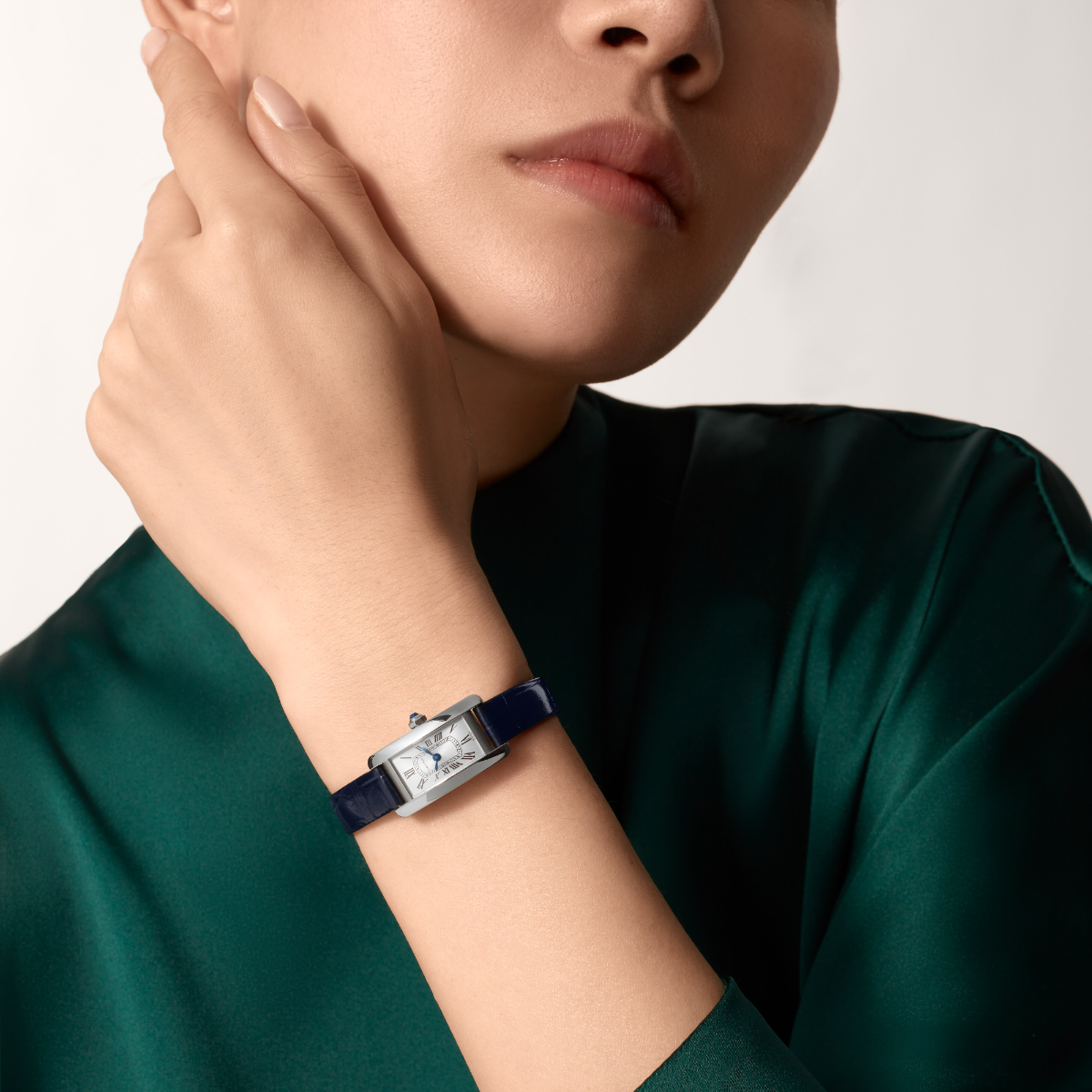 Cartier Tank Américaine watch mini model | WSTA0081