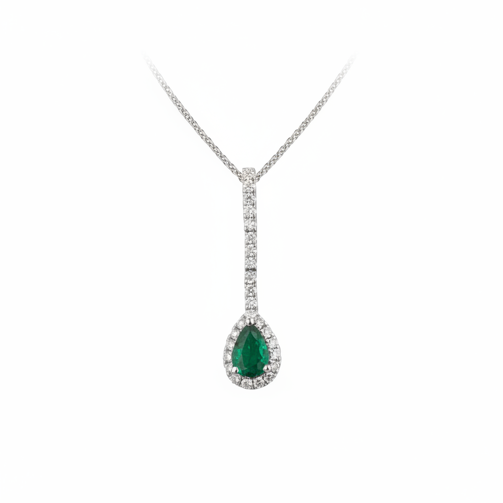 Emerald Pendant Resized