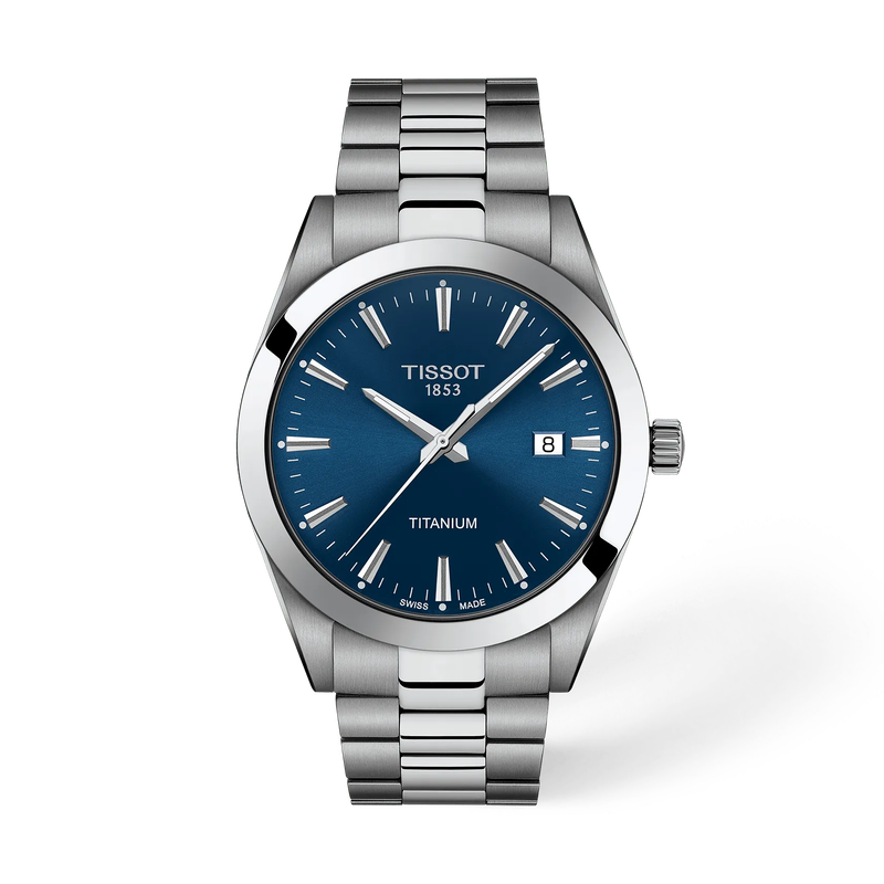 Tissot Gentleman Quartz 40mm in Titanium T1274104404100